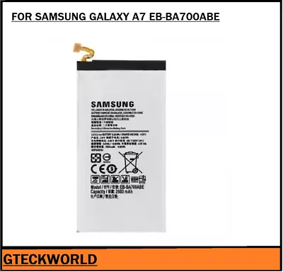 New Replacement Battery For Samsung Galaxy A7 EB-BA700ABE 2600mAh UK SELLER • £9.59