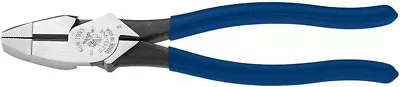 Klein Tools  ‎D213-9NE 9  High Leverage Side Cutting Linesman Pliers • $34.99