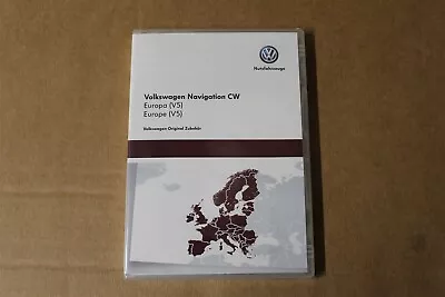 2E0051859P  DVD ROM For Navigation CW Europe (V5) New Genuine VW Part • $111.97