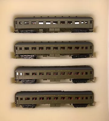 N Scale Wheels Of Time Southern Pacific 8 Car Passenger And Baggage Set • $320