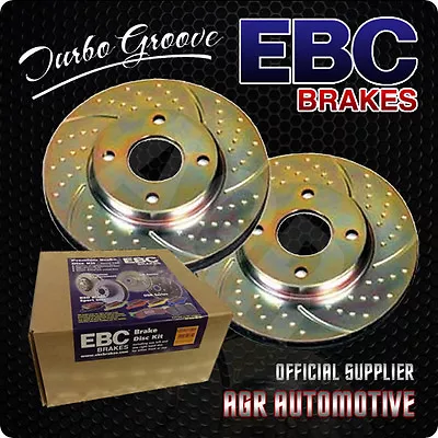 £214.35 • Buy Ebc Turbo Groove Rear Discs Gd951 For Jaguar Xj6 3.0 2003-06