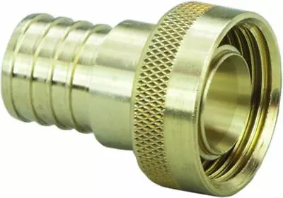 Viega 46414 PureFlow Zero Lead Brass PEX Crimp Supply Adapter With 1 Pack  • $22.99