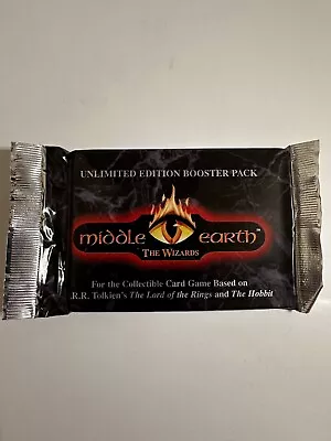 1996 The Wizards Middle Earth CCG Game Single Sealed Booster Pack • $6