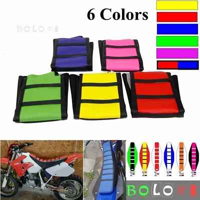 Dirt Bike Soft Seat Cover For Honda CRF Yamaha YZ WR Kawasaki KLX KTM EXC SX XCW • $18.95