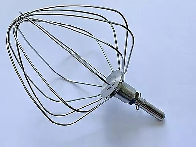 Kenwood Chef Stainless Steel Whisk 6 Wire A701a A901 Km200 Km300 Km400 +circlip  • £24.42