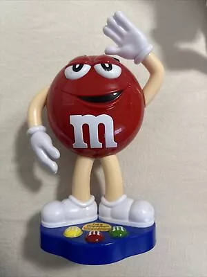 2012 Red Character M&M'S Spokescandy Chocolate Candy Dispenser Only Display Used • $24.99