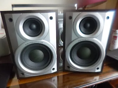 Pair Of Panasonic Speakers Sb-pm15 6 Ohms Excellent Condition And Sound • £35