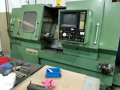 Daewoo Puma 10S CNC Lathe 10  Kitagawa Chuck 30  Turning Length 20HP Fanuc 10T • $19900