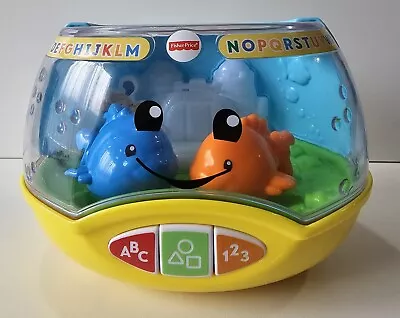 Fisher Price Laugh And Learn Magical Lights Fish Bowl *Working* Lights Sounds • $54.95