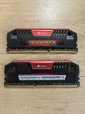 Corsair Vengeance Pro DDR3 32gb 2400 MHz (x2 16gb) CMY16GX3M2A2400C11R • £20