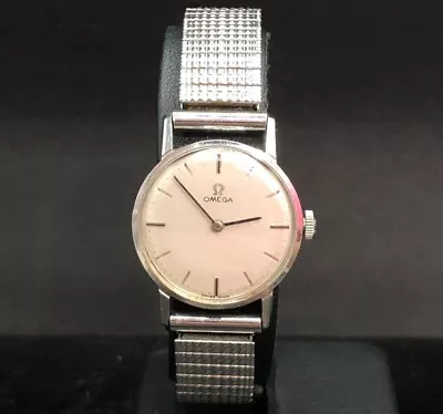 Vintage Omega 511.021 Mechanical Watch Ladies Wind Working 17 Jewels RMF03-S • £51