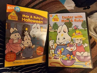 Max & Ruby Set Of 2 Dvd's Halloween Easter Nick Jr • $12