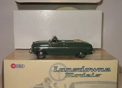 Lansdowne Models 1:43 LDM 65 1956 Ford Consul Mk I Convertible Canterbury Green • £110