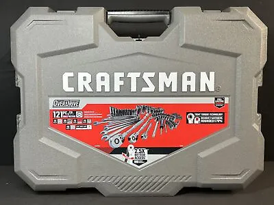 Craftsman CMMT99121 Overdrive 121-Piece Standard SAE & Metric Mechanics Tool Set • $144.39