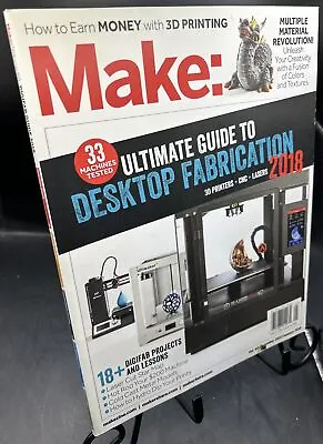 Make ~ Magazine ~ Volume 60 ~ Dec 2017/Jan 2018 ~ Like New • $10