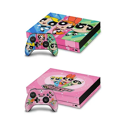 Official The Powerpuff Girls Graphics Vinyl Skin Decal For Xbox One X Bundle • $54.95