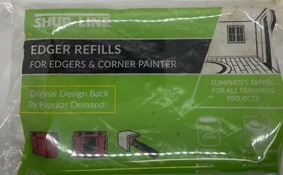 SHUR-LINE Edger & Corner Painter Refills Pads 2 Pack All Paint & Stains - New • £13.38
