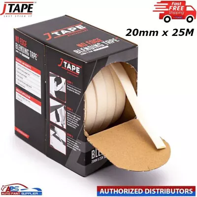 J Tape No Edge Blending Tape 20mm X 25m Roll X1 Box Bodywork • £24.86