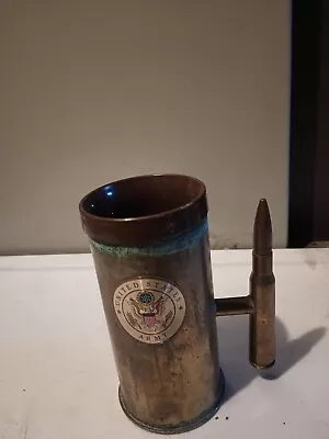 MILITARY 1965 U S Army 75 ARMORY SHELLS COFFEE MUG STEIN • $199.99