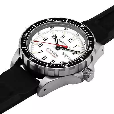 Military Marathon Arctic Jumbo Day/Dt (JDD) Swiss Made 300m Diver Watch NEW! • $1784.96