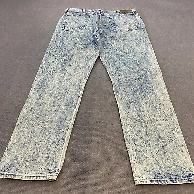 Vintage Wrangler Acid Wash Jeans Mens Measures 36x31 Made In USA Cotton 39904 • $59.95