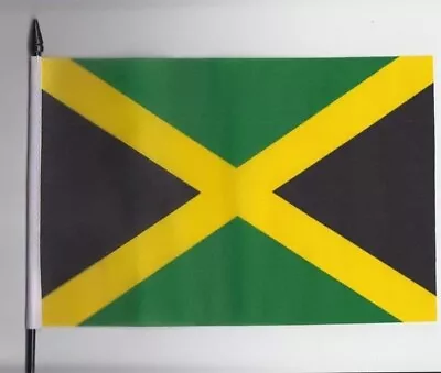 Jamaica Hand Flag (9  X 6 ) • £4.50