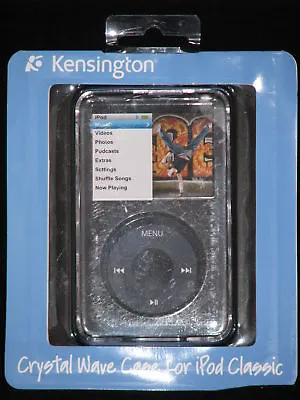 KENSINGTON Crystal Wave Case - SMOKE - IPod Classic NEW Australian Stock • $14.90