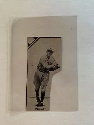 Ski Melillo 1930 Spalding Baseball Panel St. Louis Browns RARE! • $16