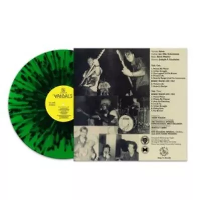 VANDALS - PEACE THRU VANDALISM - GREEN/BLACK SPLATTER - New Vinyl Record - I4z • $49.68