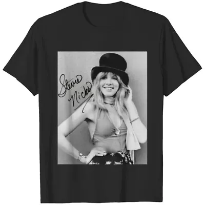 Vintage Stevie Nicks T-Shirt Unisex Short Sleeve T-Shirt All Sizes S-2345Xl • $16.99