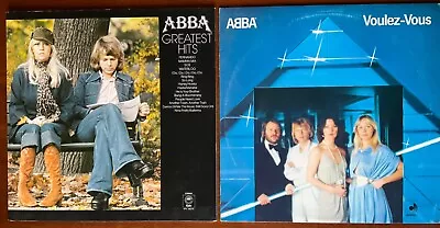 ABBA : Greatest Hits + Voulez-Vous : Hits EU Version Voulez-V Japanese Press LP • £20