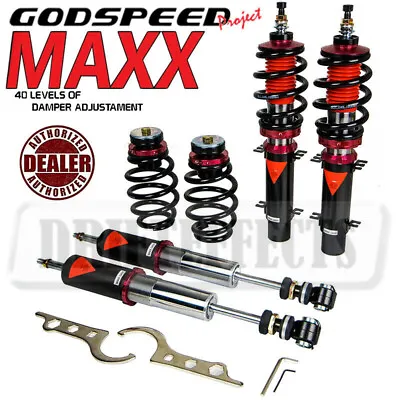 For 1999-06 Vw Volkswagen Golf Mk4 2wd Godspeed Maxx Damper Coilovers Suspension • $891