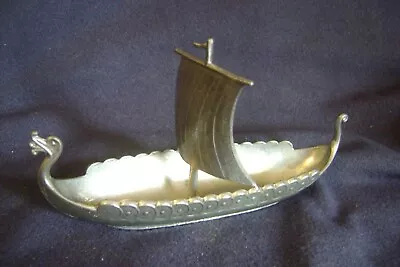 5'' Pewter Viking Dragon Boat / Ship • $10