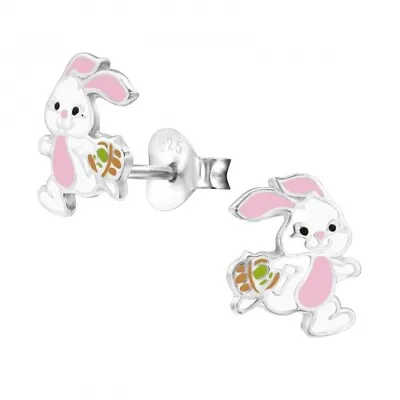 £5.45 • Buy 925 Sterling Silver Animal Studs Earrings Unicorn Panda Flamingo Cat Kids Girls