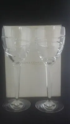 Stuart Crystal Jasper Conran Aura Goblet X In Box • £130