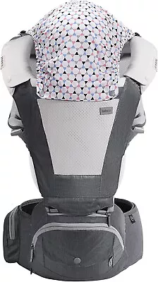 £29.99 • Buy Hip Seat Baby Carrier Newborn - Toddler Backpack Adjustable Foldable Grey Unisex
