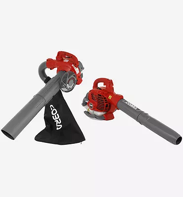 £146.99 • Buy Cobra 26cc Petrol Leaf Blower And Vacuum BV26C 10:1 Mulch Ratio Garden 