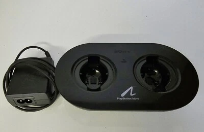 $49.95 • Buy ✅ PS4 PS5 PlayStation Motion Controller Charger Genuine VR Adapter Dock ✅