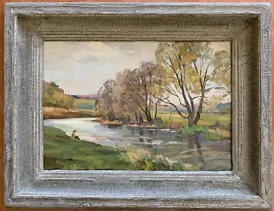 Vintage Russian Impressionist Landscape Painting By Listed Artist S. Lisitsina • $690