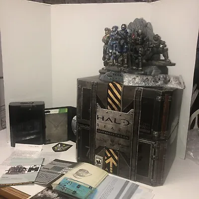 $180 • Buy Halo Reach Legendary Edition Xbox 360 Noble Team Statue Black Box