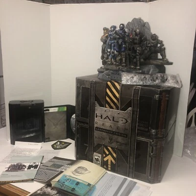 $180 • Buy Halo Reach Legendary Edition Xbox 360 Noble Team Statue Black Box