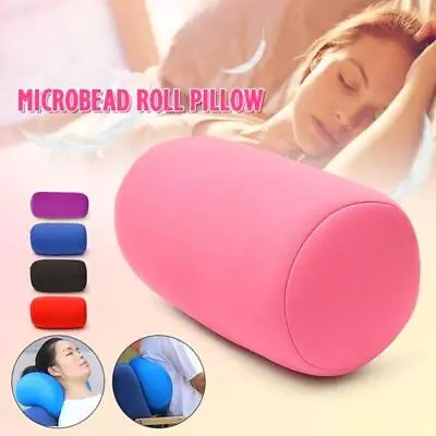 Microbead Support Pillow For Neck Waist Back Head Sleep Travel • £10.15