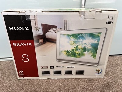 $100 • Buy Sony Bravia 22 Inch LCD Tv - Rare & Mint Condition - Perfect For Caravans Also