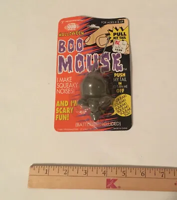 Vintage Trendmasters Halloween Boo Mouse Sealed On Card • $9.99