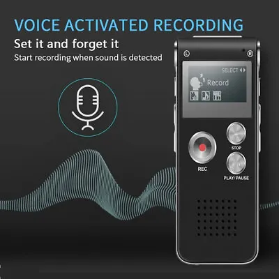 Paranormal Ghost Hunting Equipment Digital EVP Voice Activated Recorder USB US## • $17.99