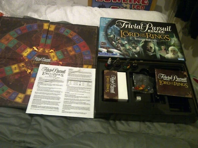 £10.50 • Buy Parker Brothers: Trivia Pursuit Lord Of The Rings Game DVD Trilogy Edition