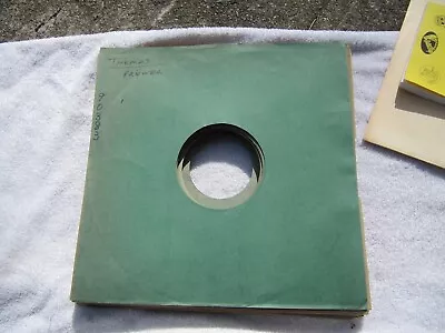 35x Great 12  Vintage RECORD SLEEVES 78 RPM Green Storage Recordvelope Inch • $16.99