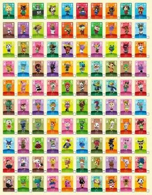 $50 • Buy Animal Crossing Amiibo Series 1 Cards # 1-100 - Pick From The List! New Horizons