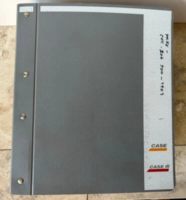 $108 • Buy Case 580B Loader Backhoe Service & Repair Manual & Parts Manual Original