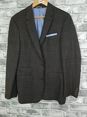 Mario Barutti Blazer Size 38 R Linoseta Wool Silk Linen Jacket • £44.99